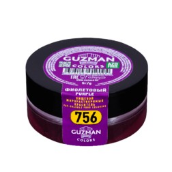 Жирорастворимый краситель для шоколада 5 гр. Guzman Фиолетовый 756